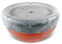 Load image into Gallery viewer, Himalayan Foot Dome Salt Lamp 11' with Grey Marble Base