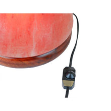 Load image into Gallery viewer, Himalayan Salt 9" Foot Detox Dome Lamp with 25 Watt Bulb