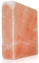 Load image into Gallery viewer, Himalayan Salt Block Cooking Tile with Stainless steel holder 8 " x 8" x 2"