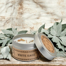 Load image into Gallery viewer, Botanical Travel Tin Candle 4oz
