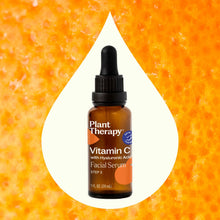 Load image into Gallery viewer, Vitamin C  with Hyaluronic Acid Facial Serum 1oz
