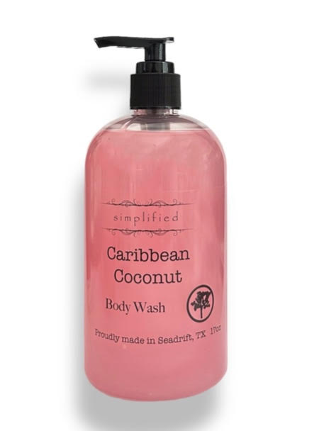 Simplified Soap Body Wash - Caribean Coconut