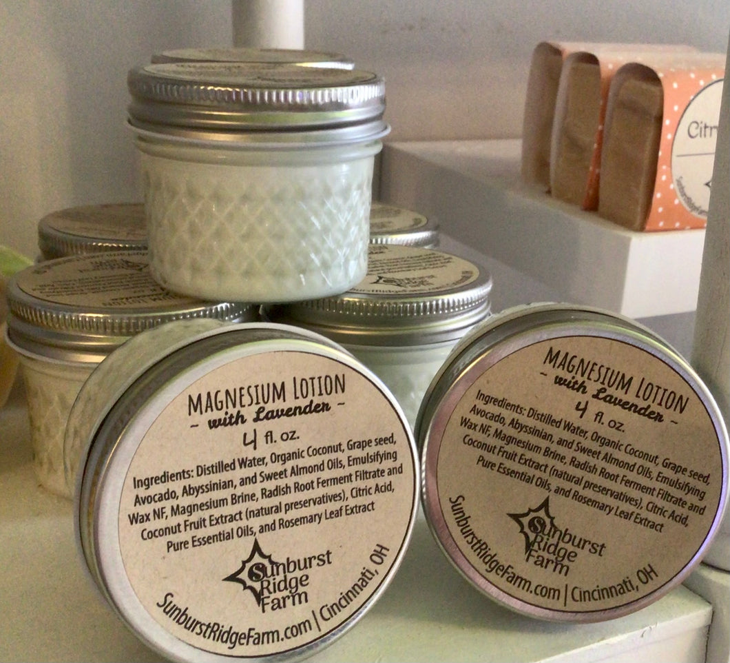Magnesium Lotion 4 oz