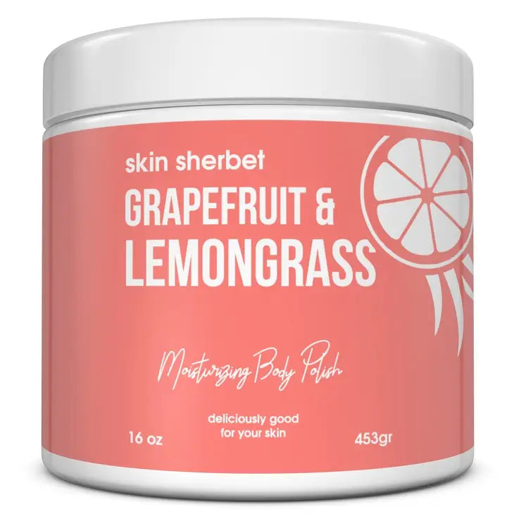 Skin Sherbet Grapefruit & Lemongrass Body Polish Salt Scrub