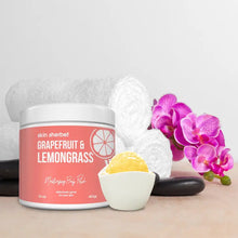 Load image into Gallery viewer, Skin Sherbet Grapefruit &amp; Lemongrass Body Polish Salt Scrub
