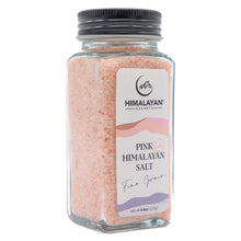 Load image into Gallery viewer, Himalayan Pink Sea Salt - Fine Grain French Glass Salt shaker

