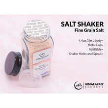 Load image into Gallery viewer, Himalayan Pink Sea Salt - Fine Grain French Glass Salt shaker
