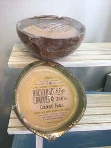 Coconut Beach - Backyard Candle 5.5 oz