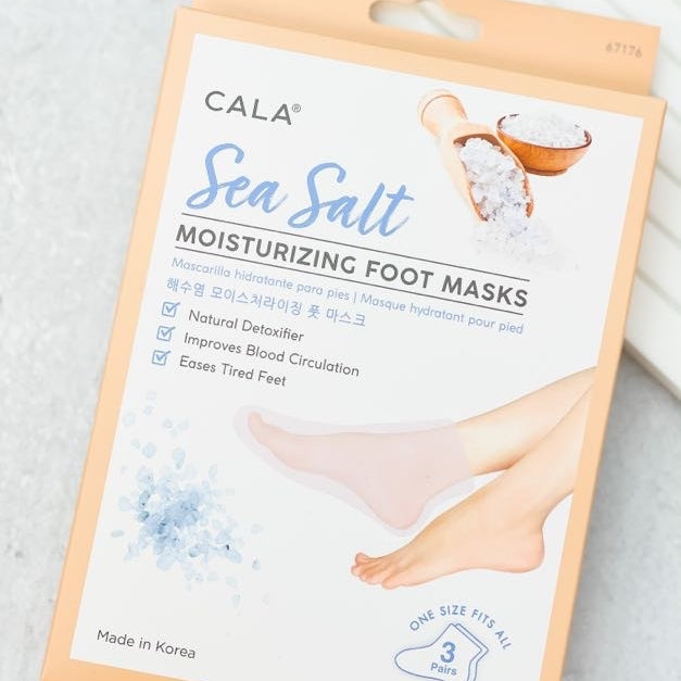 Sea Salt Moisturizing Foot Mask