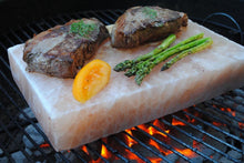 Load image into Gallery viewer, Himalayan Salt Block Cooking Tile  8 &quot; x 8&quot; x 2&quot;
