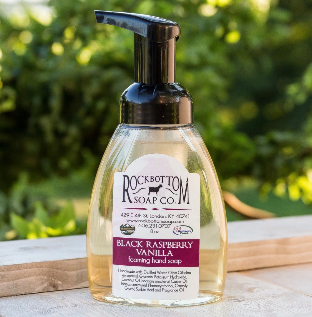 Foaming Hand Soap- Black Raspberry Vanilla