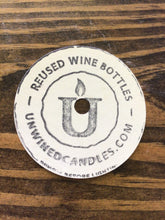 Load image into Gallery viewer, Recycled Wine Bottle Candle
