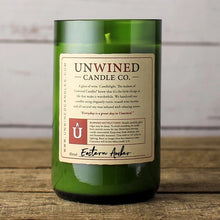 Load image into Gallery viewer, Recycled Wine Bottle Candle
