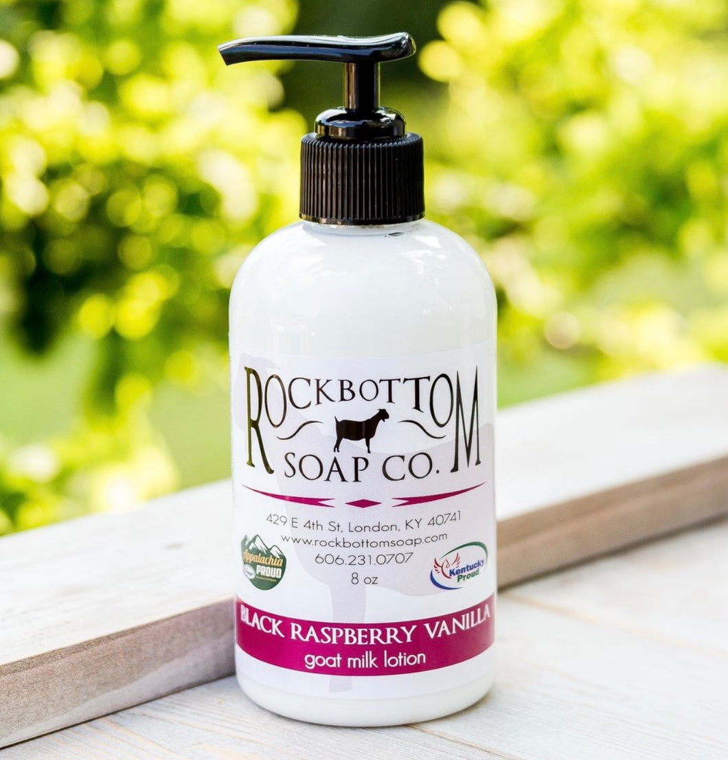 Rock Bottom Black Raspberry vanilla 8 oz lotion